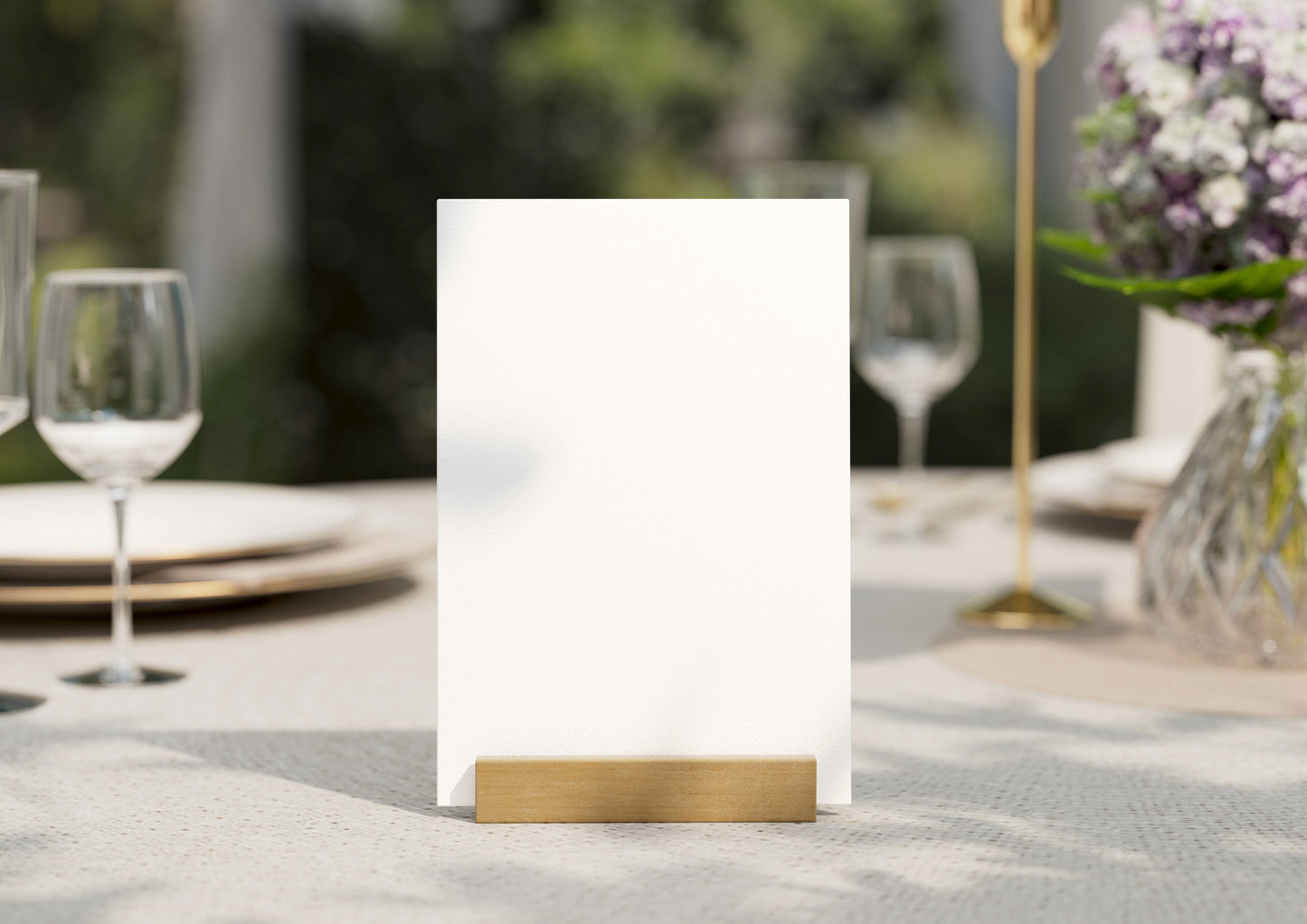 Party Table Number Signs Stylish Event Organization